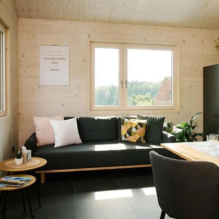 Ferienwohnung Holzgenuss Lehrberg エクステリア 写真