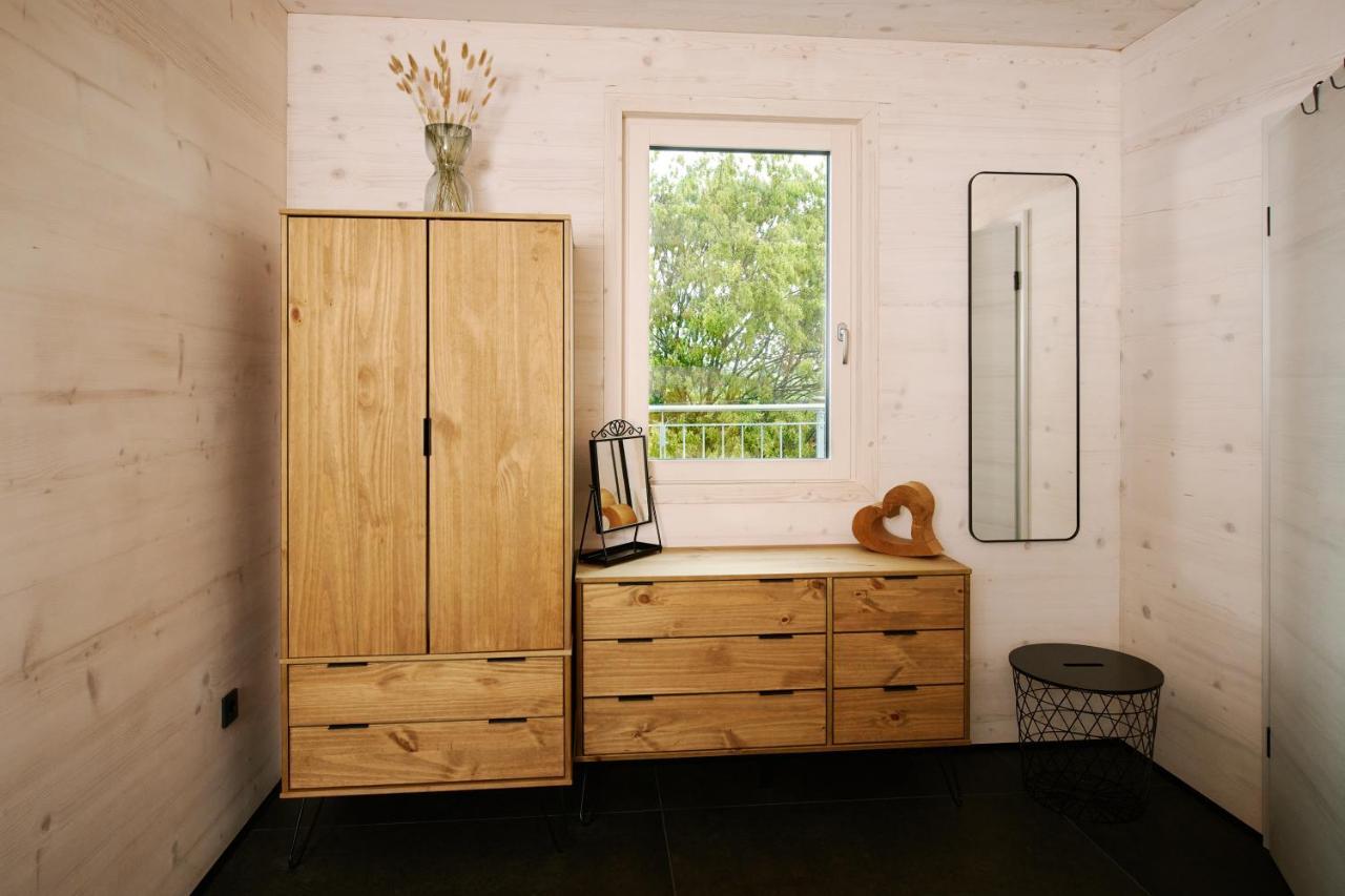 Ferienwohnung Holzgenuss Lehrberg エクステリア 写真